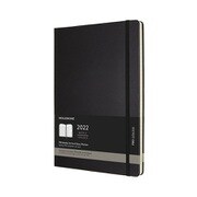 2022年1月から12月までの12か月ダイアリー ブラック A4 プロ ハードカバー DHB12PRO5Y22