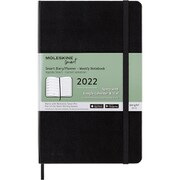 2022年1月から12月までの12か月ダイアリー ブラック Large Sダイアリー ハードカバー SMDHB12WN3Y22
