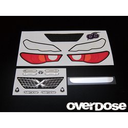 3Dグラフィックシリーズ ODマークX用ライト&グリルエンブレムセット