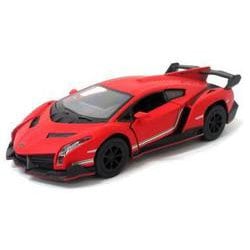 No.201-674 KiNSMART 1：36-38 ランボルギーニ マットカラーセット レッド [ミニカー]