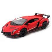 No.201-674 KiNSMART 1：36-38 ランボルギーニ マットカラーセット レッド [ミニカー]