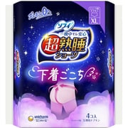 ソフィ 超熟睡ショーツ XL 4個 [生理用ナプキン]