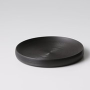 日本製 TURARI 食器 皿 Lサイズ:大 ブラック レンジ・食洗機不可 ギフト箱入り