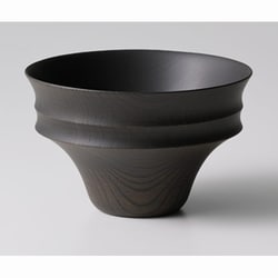 日本製 SINAFU 食器 deco bowl （M） ブラック レンジ・食洗機不可 ギフト箱入り