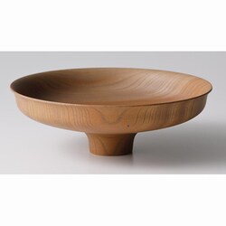 日本製 AEKA 食器 Object Slim [210x70] 高台付皿 スモークグレー レンジ・食洗機不可 ギフト箱入り