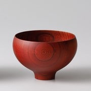 日本製 AEKA 食器 Round Bowl [L] レッド レンジ・食洗機不可 ギフト箱入り