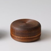 日本製 KARMI 食器 礎 茶筒 ブラウン 食洗機不可 ギフト箱入り