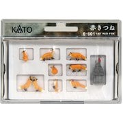 6-601 ジオラマ 日本の動物シリーズ 1/87 赤きつね [鉄道模型用品]