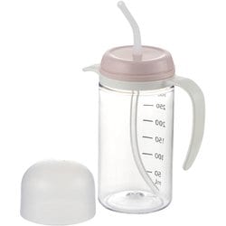使っていいね！ 飲みやすい ストローコップ 300mL ピンク