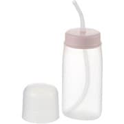 使っていいね! ストロー付 やわらかボトル 200mL ピンク