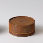 日本製 KARMI 食器 重 茶筒 ブラウン 食洗機不可 ギフト箱入り