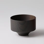 日本製 TSUMUGI 食器 汁椀 壺型 ブラック レンジ・食洗機不可 ギフト箱入り