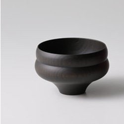 日本製 TSUMUGI 食器 汁椀 瓢型 ブラック レンジ・食洗機不可 ギフト箱入り
