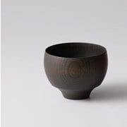 日本製 TSUMUGI 食器 汁椀 毬型 ブラック レンジ・食洗機不可 ギフト箱入り
