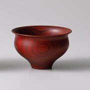 日本製 TSUMUGI 食器 汁椀 百合 レッド レンジ・食洗機不可 ギフト箱入り