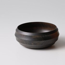 日本製 WAQWA 食器 Spoony ボウル [L] ブラック レンジ・食洗機不可 ギフト箱入り