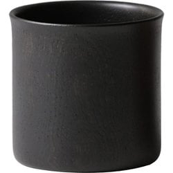 日本製 KEURA 食器 カップ [LL] ブラック レンジ・食洗機不可 ギフト箱入り