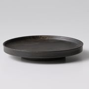 日本製 KEURA 食器 プレート [S] ブラック レンジ・食洗機不可 ギフト箱入り