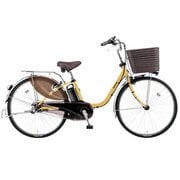 電動アシスト自転車 ビビ・DX 26型 内装3段変速 マットミモザ BE-ELD637Y