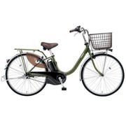 電動アシスト自転車 ビビ・L 26型 内装3段変速 エバーグリーン BE-FL631G