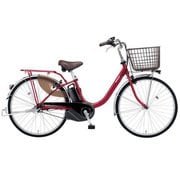 電動アシスト自転車 ビビ・L 26型 内装3段変速 ベリールージュ BE-FL631R