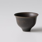 日本製 TOHKA 食器 猪口 夕凪 ブラック レンジ・食洗機不可 ギフト箱入り
