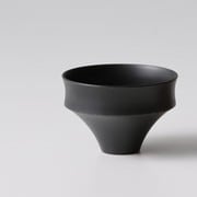 日本製 TOHKA 食器 猪口 爽円 ブラック レンジ・食洗機不可 ギフト箱入り