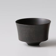 日本製 TOHKA 食器 猪口 露路 ブラック レンジ・食洗機不可 ギフト箱入り