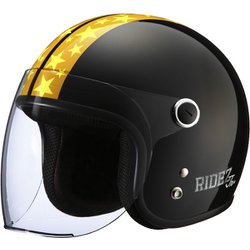 Jr・STAR 子ども用ヘルメット PEARL BLACK H1-93157