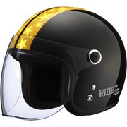 Jr・STAR 子ども用ヘルメット PEARL BLACK H1-93157