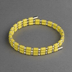 COREFORCE LOOP YELLOW K14WG（コアフォースループ イエロー K14 ホワイトゴールド） 50cm