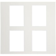 新カスタム中台紙 6切 L判 4面 ホワイト