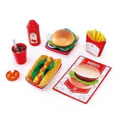 E3160 Hape ハンバーガー＆ホットドッグセット