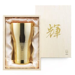 輝 純銅ビアタンブラー 金仕上げ KG-03