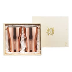 輝 純銅ビアタンブラー 2pcセット KG-05