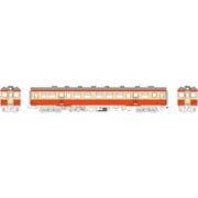 TW-K20AM-2 HOゲージ完成品 1/80 キハ20バス窓 （朱/クリーム） 台車DT19 動力付 [鉄道模型]