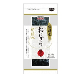 初摘み 有明産おにぎり焼のり 3切24枚