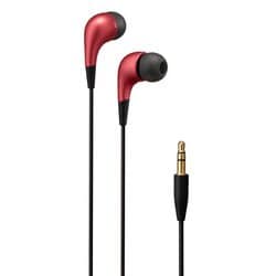 インナーイヤー型 イヤホン レッド HA-FX6-R