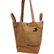 250-1490 チャ [KANGOL（カンゴール） トートバック ショルダーバック B4 HEAD（ヘッド） ユニセックス]