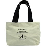 250-2124 シロ [KANGOL（カンゴール） ミニトート PARK（パーク） ユニセックス]