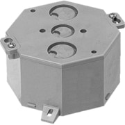 8CB-54 [八角コンクリートボックス 深形 深さ54mm 側面ノックアウト無 1個]