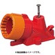CDE-16FGKR10 [CD管用 F･ころエンド スクリュー釘付 Gタイプ 適合CD管16 赤 10個]