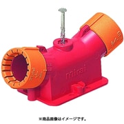 CDE-22WGKR10 [CD管用 送りエンド Gタイプ スクリュー釘付 適合CD管22 赤色 10個]