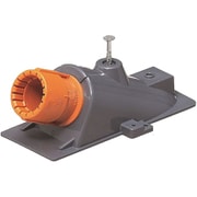 CDEC-16G10 [コンパクトタイプ・CD管用 エンドカバー スクリュー釘付 Gタイプ 適合CD管16 10個]