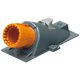 CDEC-22GP10 [PC板用 エンドカバー コンパクトタイプ 適合CD管22コネクタネジ呼び22用G3/4 10個]