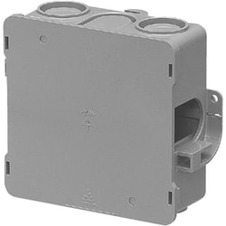 CDO-4AJBC [ジョイントアウトレットボックス 中形四角 浅型 ブランクカバー・W3/8ボルト取付クランプ付 1個]