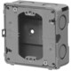 CDO-4AKGP12 [軽量間仕切り用 スライドアウトレットボックス 中形四角 浅型 小判型スイッチカバー1個用 1個]