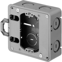 CDO-4AKMA12-10 [軽間アウトレットボックス 平塗代カバー付 小判型 スイッチカバー1個用 10個]