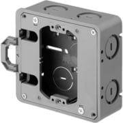 CDO-4AKMA12-10 [軽間アウトレットボックス 平塗代カバー付 小判型 スイッチカバー1個用 10個]