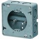 CDO-4ASBT11 [軽量間仕切り用アウトレットボックス 薄型・塗代カバー丸型 1個]